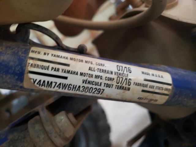 2017 YAMAHA YFM700 R 5Y4AM74W6HA300297