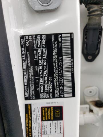 4JGDF6EE8HA762274 Mercedes-Benz Gls 450 4matic
