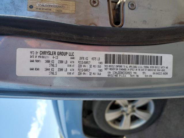 1C4NJDEBXED520923 Jeep Compass Latitude