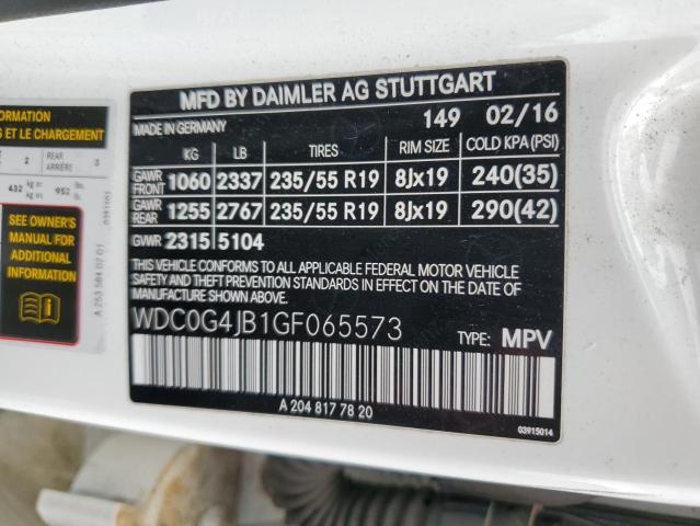 WDC0G4JB1GF065573 Mercedes-Benz GLC 300
