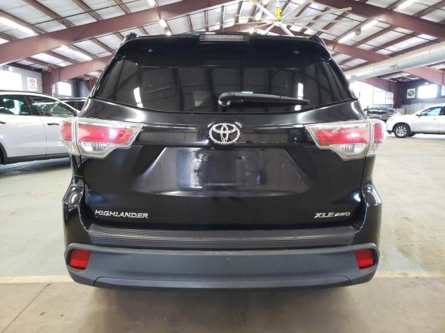 VIN 5TDJKRFH5ES031975 2014 Toyota Highlander, Xle no.6