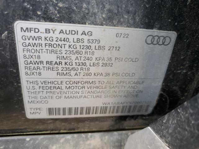 WA1ABAFYXP2002123 2023 AUDI Q5, photo no. 13