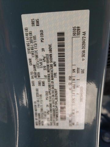 1FMEE5DP7PLB29207 Ford Bronco Base