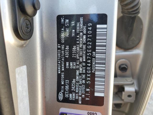 5XXGR4A75EG271049 KIA OPTIMA SX