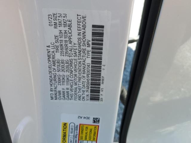 2023 HONDA CR-V SPORT - 7FARS6H51PE007043