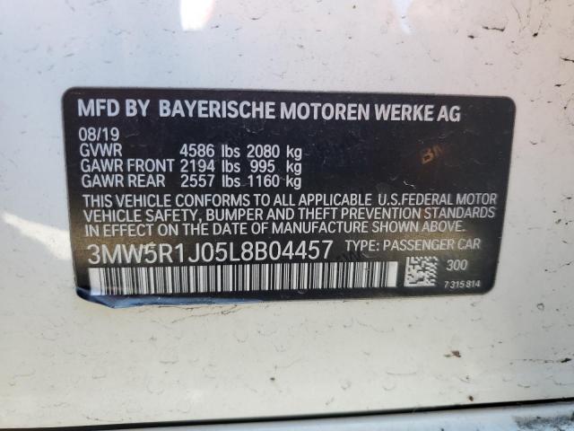 3MW5R1J05L8B04457 BMW 3 Series 330I 10