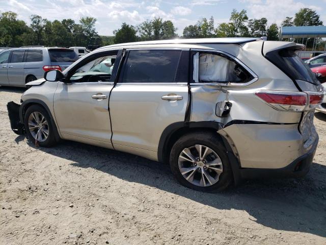 VIN 5TDJKRFH5ES031765 2014 Toyota Highlander, Xle no.2