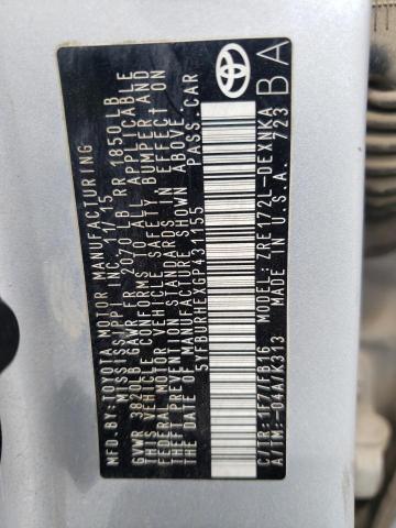 5YFBURHEXGP431155 2016 Toyota Corolla L