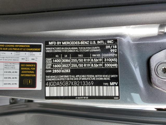 4JGDA5GB7KB213369 Mercedes-Benz Gle 400 4matic