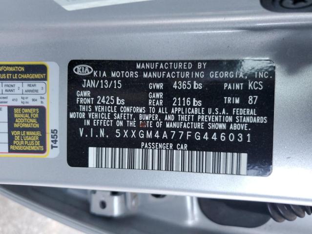 5XXGM4A77FG446031 KIA Optima Lx