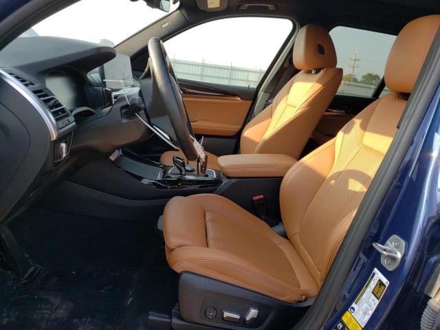  BMW X3 2022 Синій