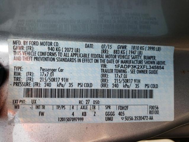 2015 FORD FLEX SE - 1FADP3K2XFL345854