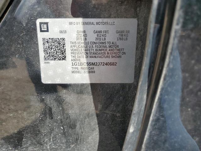 1G1BC5SM2J7240682 Chevrolet CRUZE LS