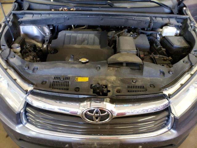 VIN 5TDJKRFH2ES019363 2014 Toyota Highlander, Xle no.11