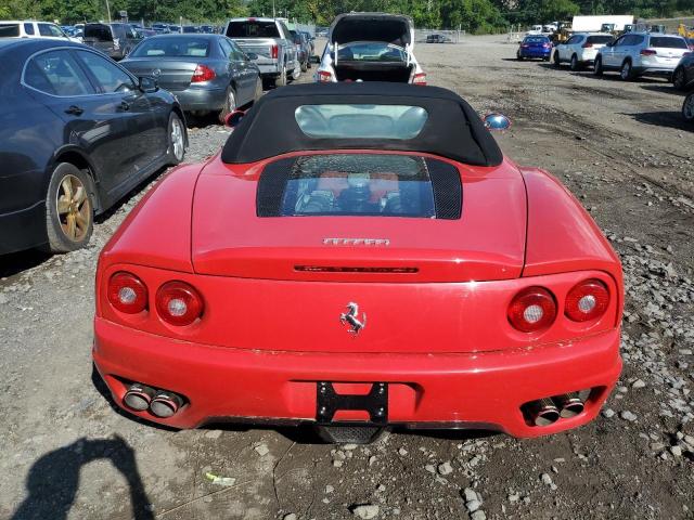 2001 Ferrari 360 Spider VIN: ZFFYT53AX10126395 Lot: 66514703