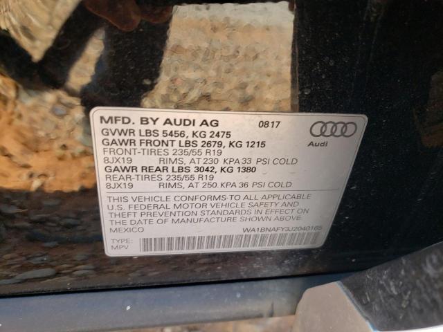 WA1BNAFY3J2040165 2018 AUDI Q5, photo no. 13