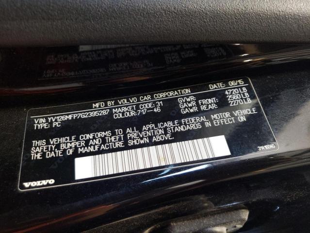 2016 VOLVO S60 R DESI - YV126MFP7G2395287