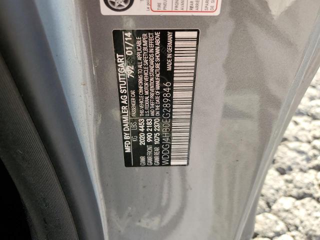 WDDGJ4HB0EG289846 Mercedes-Benz C 250