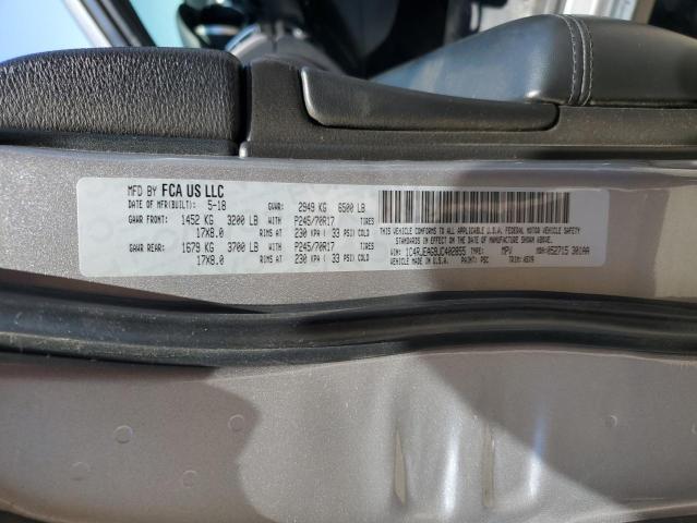 1C4RJEAG9JC402855 Jeep Grand Cherokee Laredo