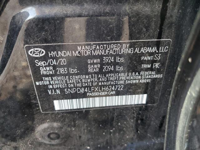 5NPD84LFXLH624722 Hyundai Elantra SE 10