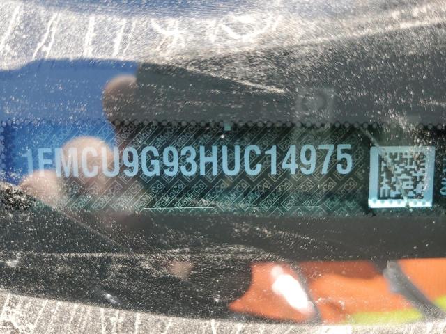 1FMCU9G93HUC14975 Ford ESCAPE SE