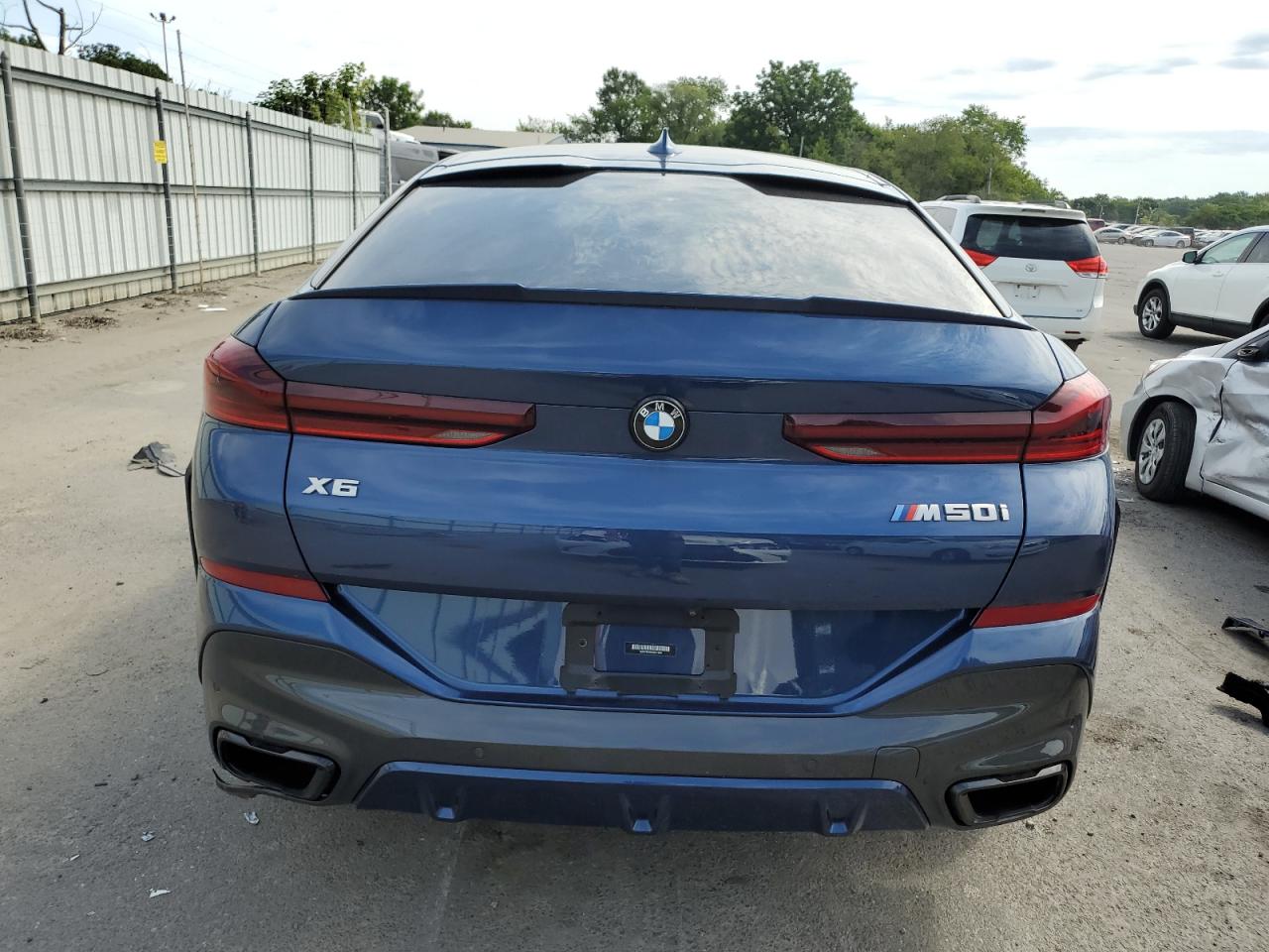 2021 BMW X6 M50I vin: 5UXCY8C09M9E71664