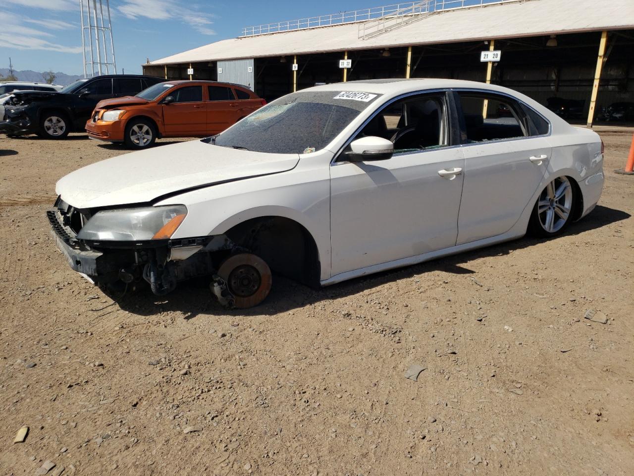 2014 Volkswagen Passat Se 1.8L de vânzare în Phoenix, AZ - All Over