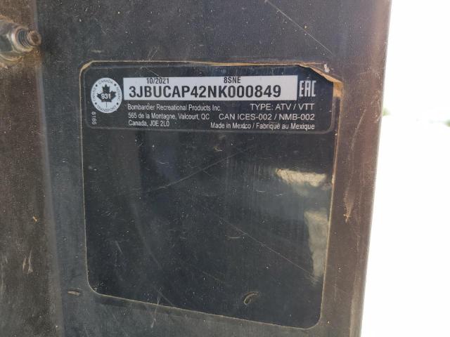 2022 CAN-AM DEFENDER M - 3JBUCAP42NK000849