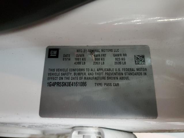 1G4PR5SK0E4161086 Buick Verano Convenience