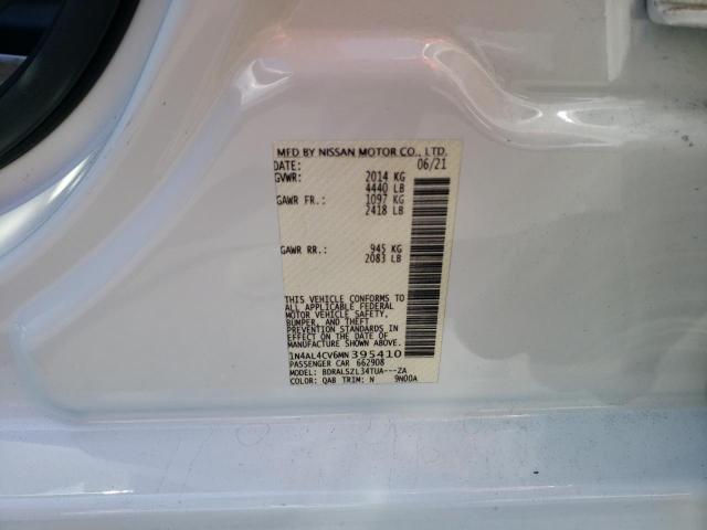 1N4AL4CV6MN395410 Nissan ALTIMA SR