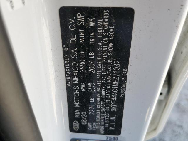 3KPF44AC1ME271032 KIA FORTE GT