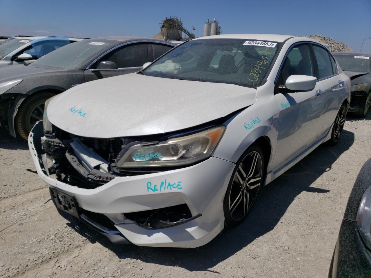 1HGCR2F57GA173604 HONDA ACCORD 2016