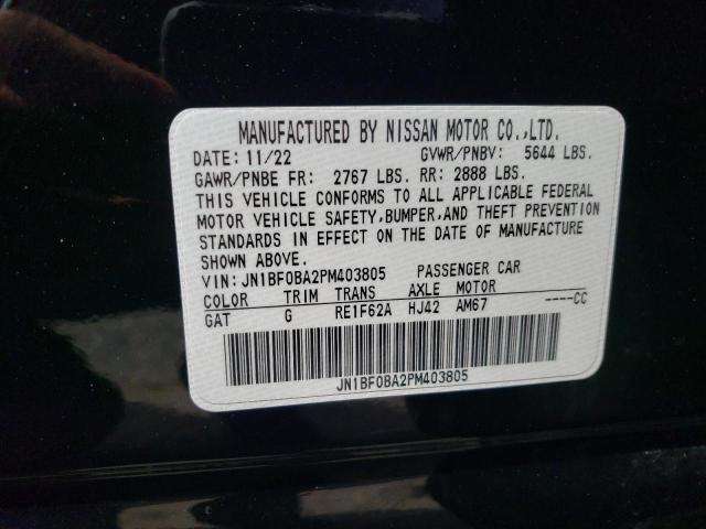 2023 NISSAN ARIYA EVOL JN1BF0BA2PM403805