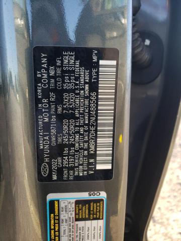 2022 HYUNDAI PALISADE C - KM8R7DHE2NU488566