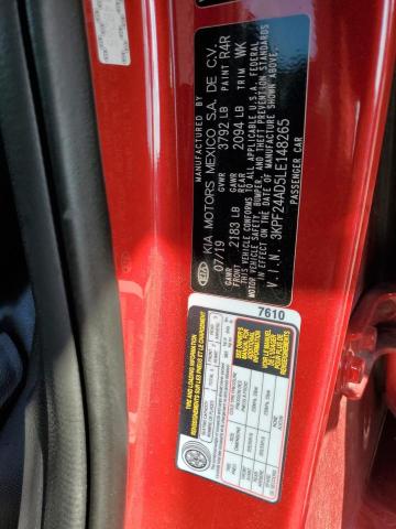 3KPF24AD5LE148265 KIA FORTE FE