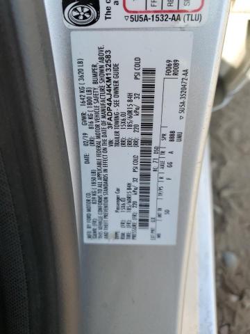 3FADP4AJ4KM132583 Ford FIESTA S