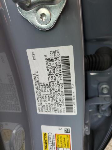 1HGCV1F37NA121262 Honda Accord SPO 12