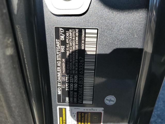 WDDWK4JB3JF633267 Mercedes-Benz C 300