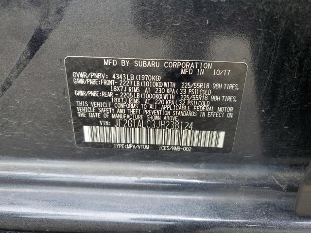 JF2GTALC3JH238124 Subaru Crosstrek Limited