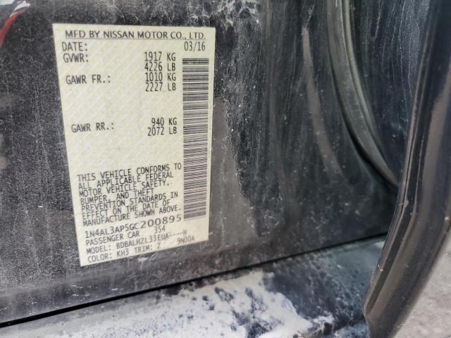 2016 NISSAN ALTIMA 2.5 - 1N4AL3AP5GC200895