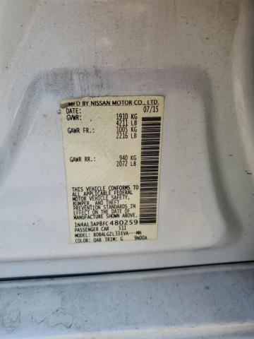 2015 NISSAN ALTIMA 2.5 - 1N4AL3AP8FC480259