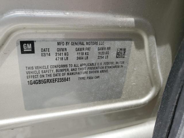 1G4GB5GRXEF235841 Buick Lacrosse