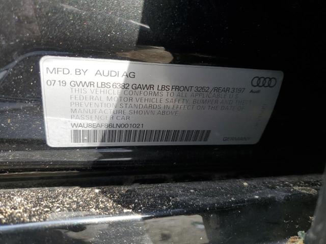 2020 AUDI A8 L WAU8EAF86LN001021