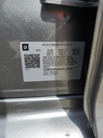 2021 CADILLAC CT5-V - 1G6DR5RW6M0134127