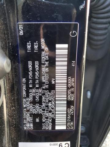 2021 TOYOTA 4RUNNER NI - JTEJU5JR5M5950703