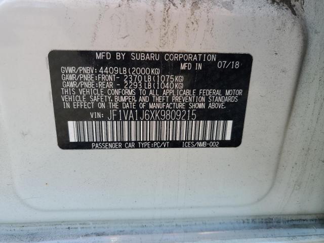 JF1VA1J6XK9809215 Subaru Wrx Limited