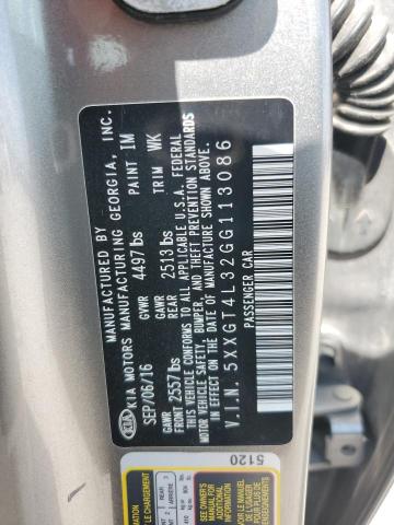 5XXGT4L32GG113086 KIA Optima Lx