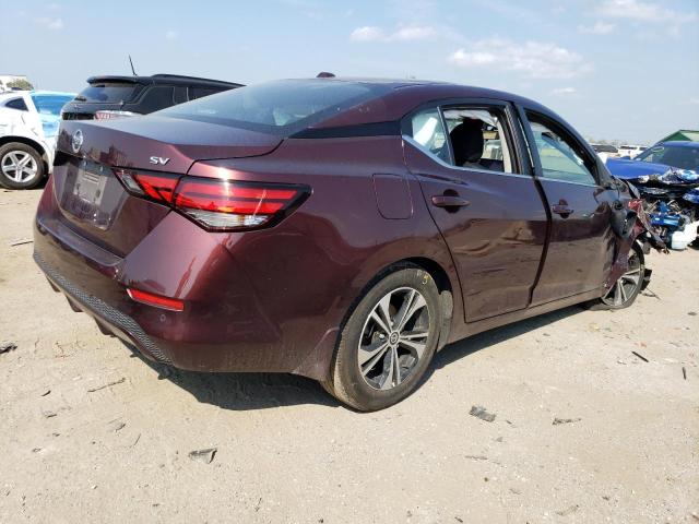  NISSAN SENTRA 2022 Бургунді