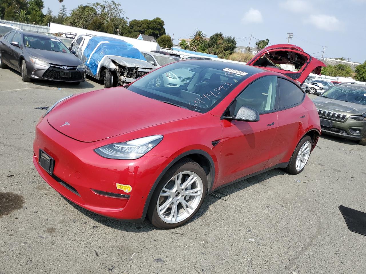 7SAYGDEE1NF369827 Tesla Model Y 