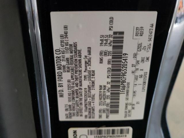 1FA6P8CF9G5205419 Ford MUSTANG GT
